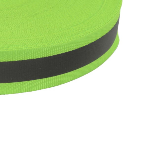Reflekterande band mjukt hållbart flexibelt fluorescerande band för att förbättra säkerheten på nattenFluorescerande grön