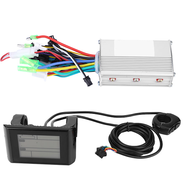Vattentät LCD-displaypanel Elektrisk cykel E-cykel Scooter Borstlös regulator Kit250W48V