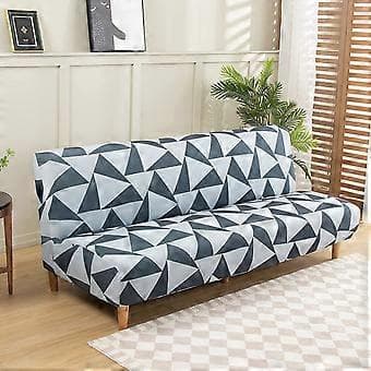 Sofabetræk uden armlæn til foldbar sovesofa uden armlæn, 115-145 cm