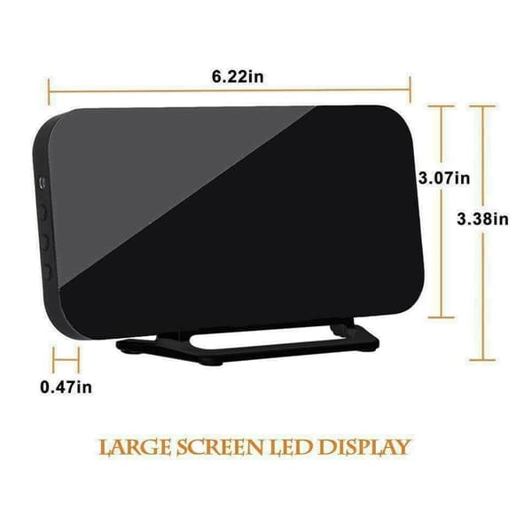 LED Digitaalinen Herätyskello Peilillä