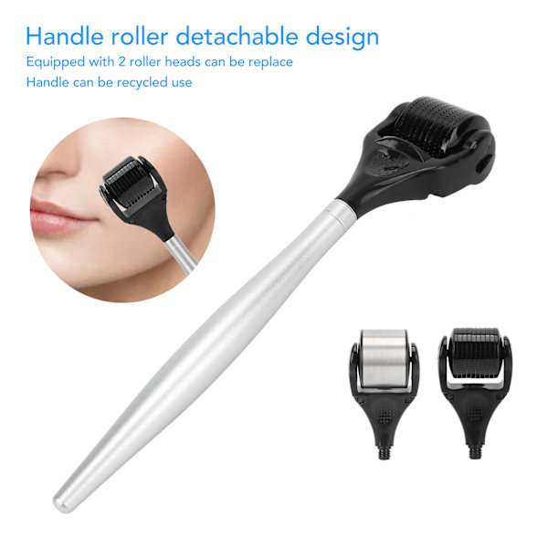 Len och Vacker Hud, Unik Gåva till Honom & Henne - Micro Needle Roller med Kall Kompressfunktion & 304 Rostfritt Stål för Oöverträffad Kvalitet