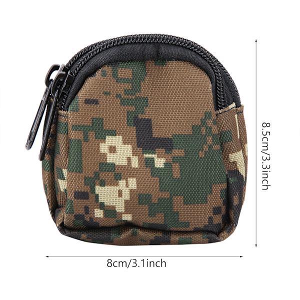 Sports Mini Vattentät Nylon Modeväska Utomhus Bärbar Förvaringsväska (Digital camo)