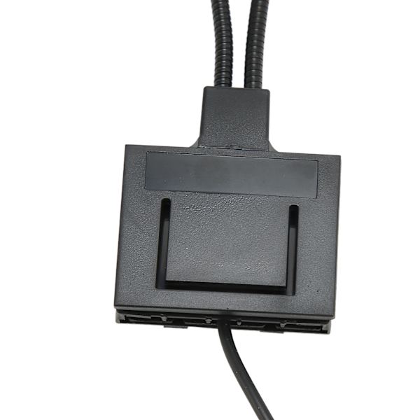 Dubbelhuvud akvarieljus Hög ljusstyrka 360 graders rotation LED akvarium planterad klämlampa EU-kontakt 220V