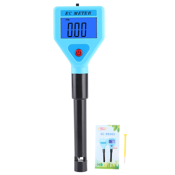 Bärbar digital vattenkvalitetsanalysator testare akvarium konduktivitetsmätare instrument