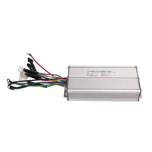 Intelligent Elektrisk Cykel Kontroller Kit, 36V/48V 1500W Sinusvåg Kontroller, LED900S Digital Displaypanel med Bakgrundsbelysning, Vattentät Design för