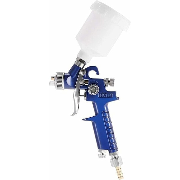 Mini Färgsprutpistoler för Möbelapplikationer, Konstnärlig Precision med Gravitationsmatning och Slät Ytbehandling, Perfekt för DIY-Projekt