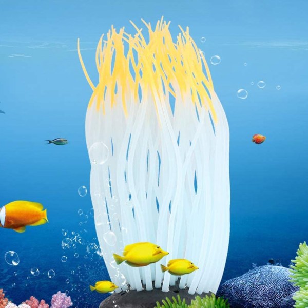 Konstgjord självlysande havsanemon, Simuleringssilikonkorall
