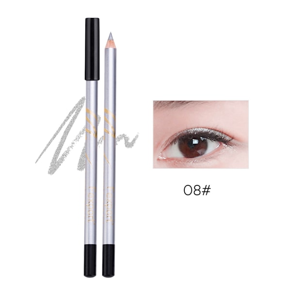Mjuk Applicering Textur Eyeliner Pennset, Långvarig Applicering För Professionellt Bruk, Infällbara Pennor Med Mångsidig Design, Vattentät Och