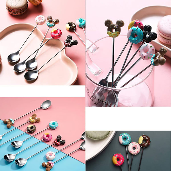 Värmebeständig Bomull, Hängögla, Lättskött, Kreativ Donutdesign, Söt Iögonfallande, Multifunktionella Köksredskap, Perfekt För Hotell, Västerländskt