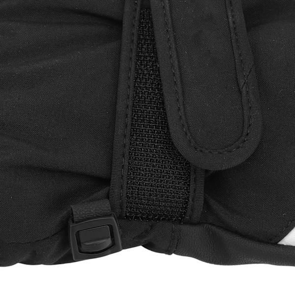 1Set Vinter Touchscreen Handskar Vattentäta Förtjockade Fleece Varma Handskar för Män Kvinnor Utomhus Cykling Skidåkning Svart M