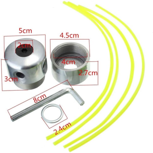 Aluminium gräsklipparhuvud