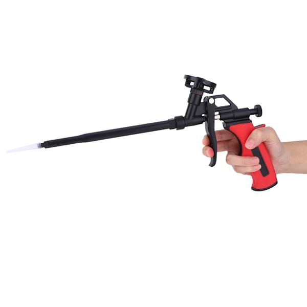 Pistol för sprayfoam för hemmaprojekt, inget rengöringsmedel behövs, bekväm användning med snabb och exakt skumsprutning, ergonomisk design för bekväm hantering