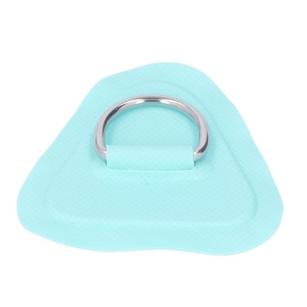 6 st PVC D-ring lapp med elastiskt repset i rostfritt stål D-ring lapp bungee repset för uppblåsbara båtar kanoter kajaker surfbrädor vertikal paddel