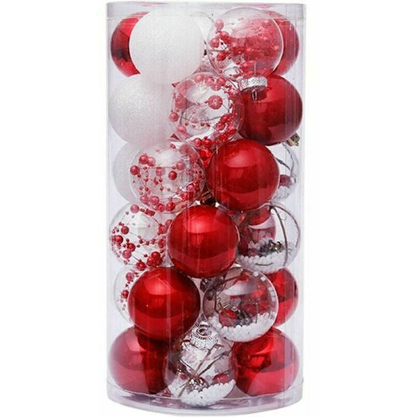 Julgranskulor, julgransdekorationer prydnadssats