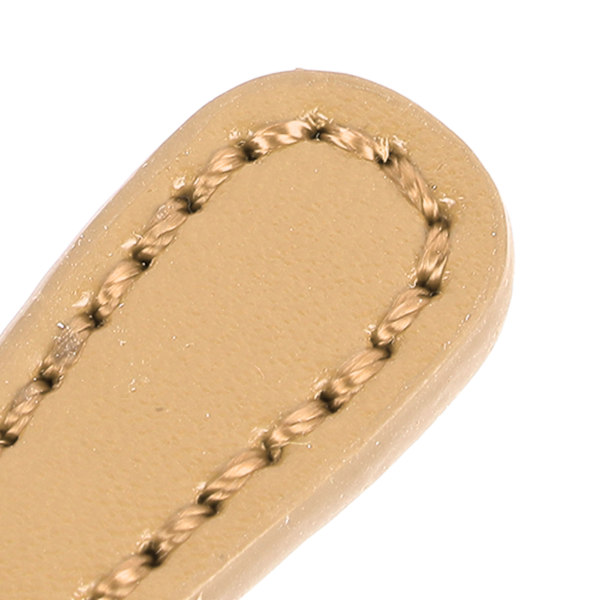 20 st äkta läder dragkedjor dragkedjor snygga casual mikrofiber läder dragkedjor ersättning för ryggsäckar bagage beige guld färgade tillbehör