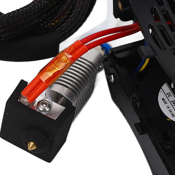 Full Hotend Kit 3D-skrivartillbehör Hot End Kit med dubbla fläktar för Ender 3 V2 DC24V
