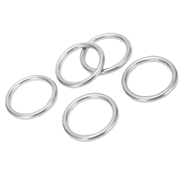 Ropkrok Sängring, Korrosionsbeständig Svetsad Solid Ring för Mångsidig Användning