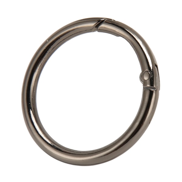20 st fjäder O-ringar 1,54 tum diameter 0,16 tum tjock stark koppar kompakt fjäderspännen för nyckelring halsband smycken DIY silverfärg