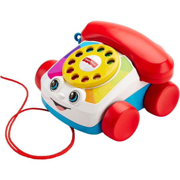 Fisher-Price Chatter Telefon, Klassisk Dragleksak för Spädbarn