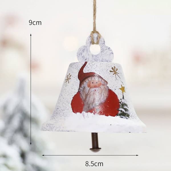 Julklocka hängande dekoration, julgranshänge White A
