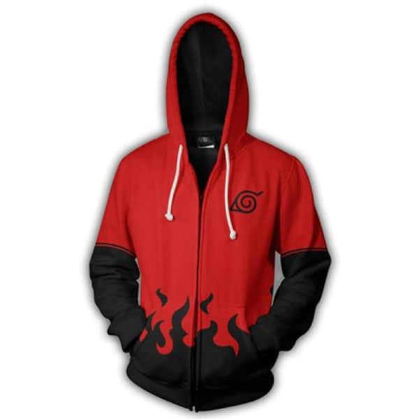 Naruto Herr Authentic Full Zip Hooded Sweatshirt