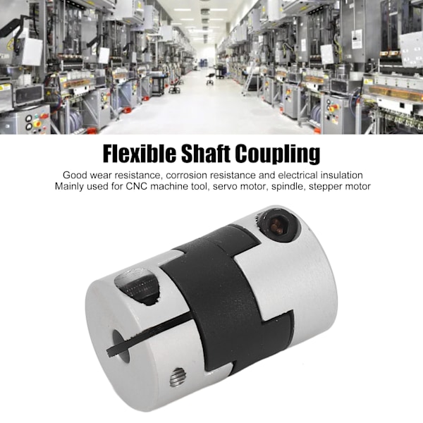 Flexibel axelkoppling Aluminium Plommon D20 L33 Koppling Hög Vridmoment för 3D-skrivare Servomotor CNC-maskin
