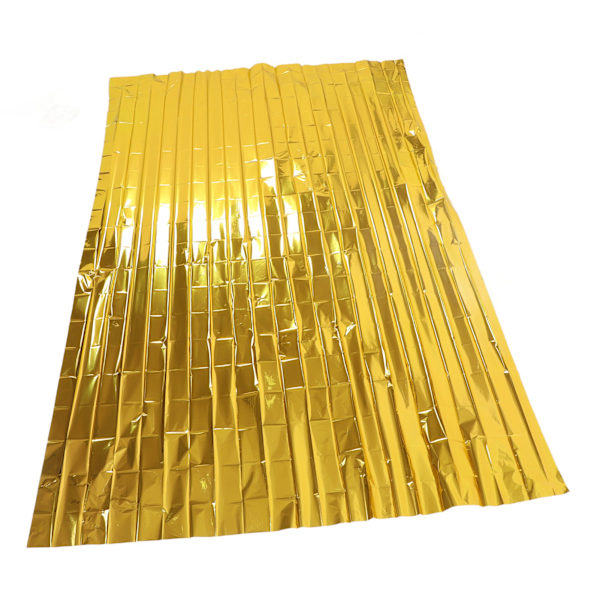 Kompakt Värmeisolering, Militärklassad Återanvändbar Vattentät Vindtät Nöd-Mylarfilt För Utomhusöverlevnad, 140X210Cm, One Size Fits All
