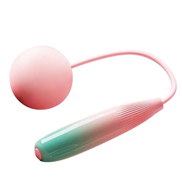 Hopprep utan hopprep Praktisk ABS PVC Säker sladdlös hopprep Hopprepssnöre för träning Gradient Rosa