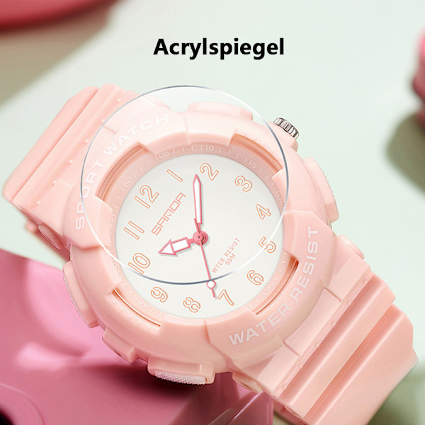 Watch pojkar flickor, armbandsur pojkar analog, armbandsur barn, analog quartz watch med armbandsur gummi vattentät utomhussport