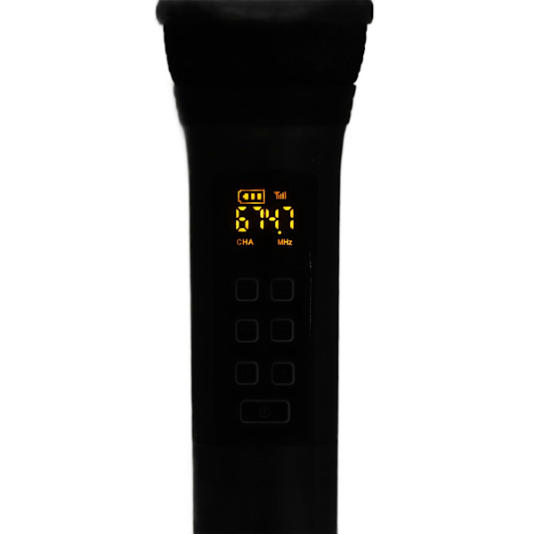 Karaoke Handheld Mikrofon Frekvens Modulation Reverberation Bluetooth Mikrofon för Möte Fest