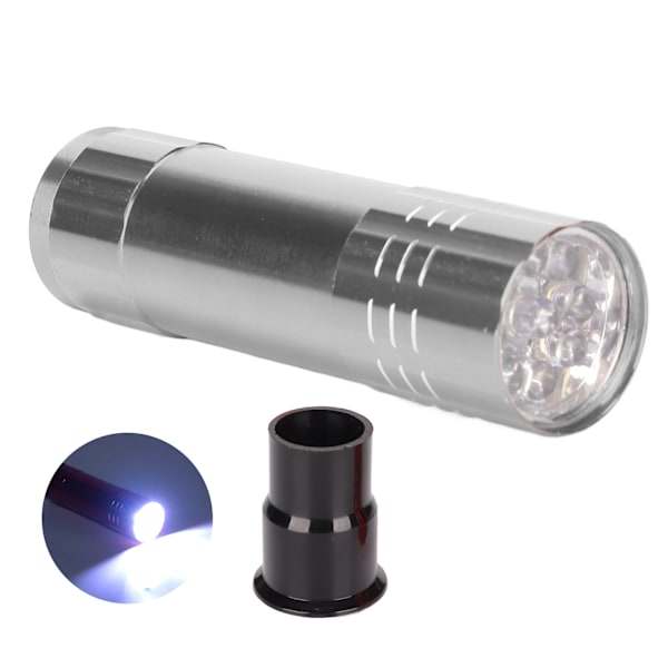 Äggtestare LED Cool Light Äggkandlare Lampa Inkubator för Ankägg Gässägg Kran Vaktelägg FågeläggSilver