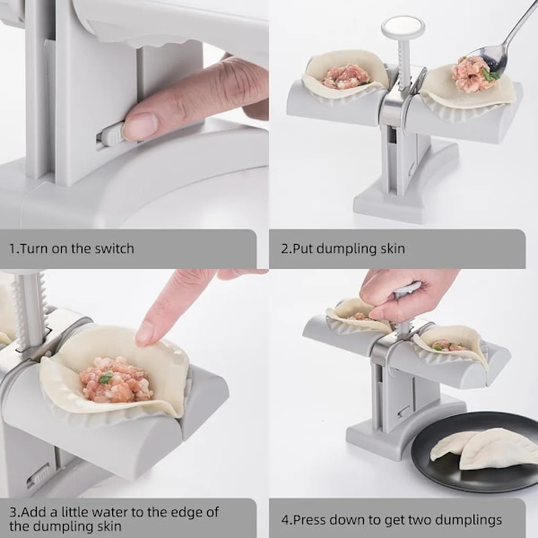 Knytbullsform, Raviolibildare Knytbullsform Automatisk, Empanada Pierogi Maker