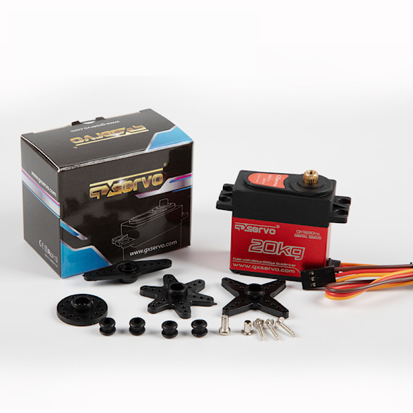 Digital Servo 20/25/35/40KG Metall för RC Bil Båt Robot Helikopter Drönare