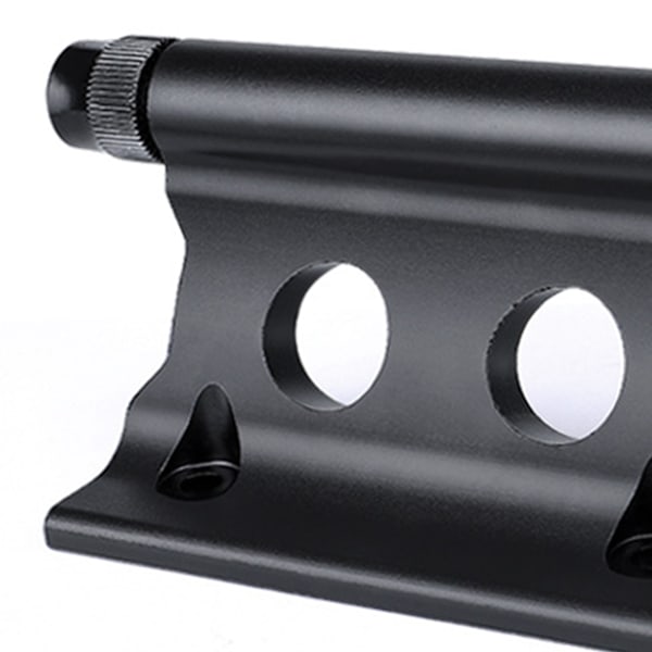 Cykelfrontgaffelmontering Snabbkoppling Aluminiumlegering Starkt Lager Biltak Cykelblock Gaffelmontering Svart Fri Storlek