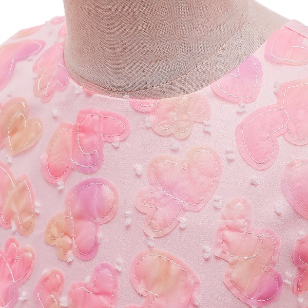 Princess Dress, Toddler Pink Prints Rainbow Ärmlös klänning