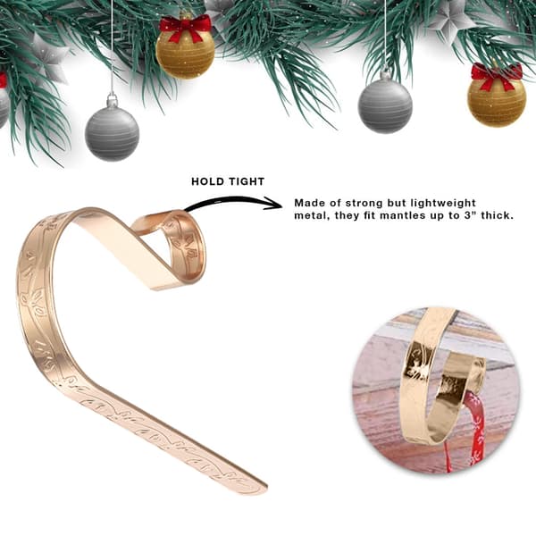 Julesokkeholder, Pejsekroge, til julepynt til fest style 3