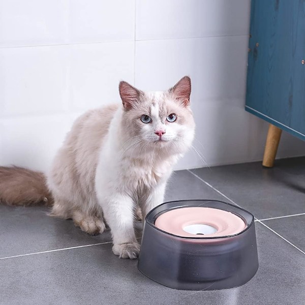 Pet Hydration Station, Stor Kapacitet 3L Vattenskål för Hundar & Katter, Transparent Skål för Enkel Övervakning, Spillfri Design Säkerställer Att Golven Förblir