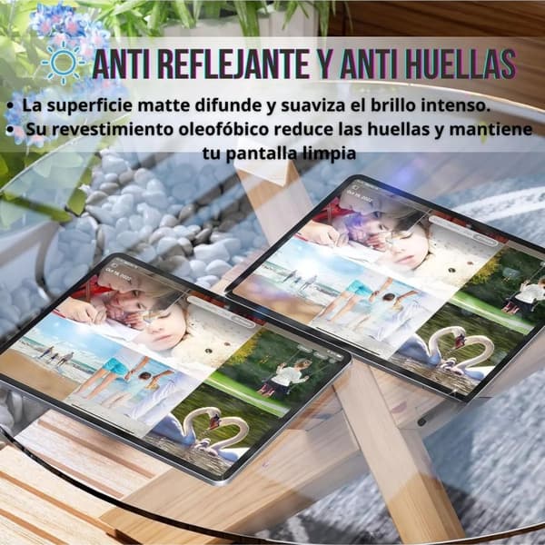2 Micas Hydrogel Blåt Lys til Samsung Tab S6 2019