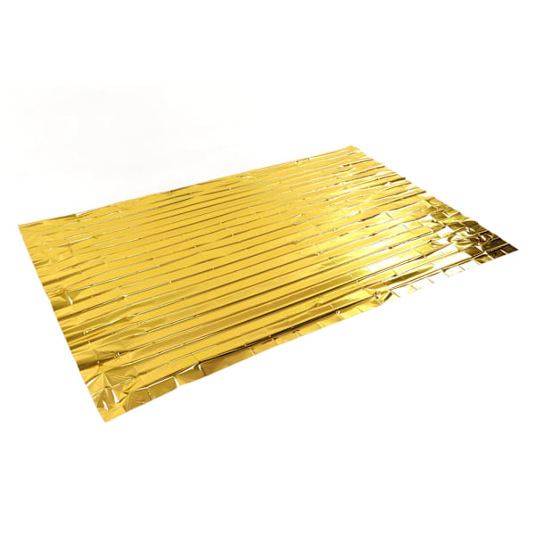 Kompakt Värmeisolering, Militärklassad Återanvändbar Vattentät Vindtät Nöd-Mylarfilt För Utomhusöverlevnad, 140X210Cm, One Size Fits All