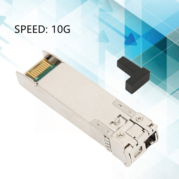 Ethernet Optisk Sfp Transceiver, Singlemode Fiber Digital Diagnostisk Övervakning Duplex Lc-kontakt För Bred Kompatibilitet, Universell Kompatibilitet
