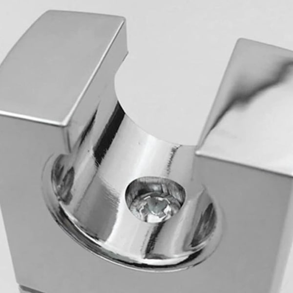 Bästa Shiyi Glidande Duschhuvudhållare För Skena-18 X 30mm-Rektangulär, Kvadratisk Utbytbar Handhållen Duschhållare, Abs Krom Duschhuvudhållare För Bad