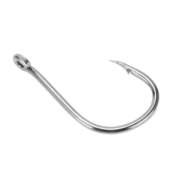 50 st fiskekrokar i högt kolstål, skarpa hullingar, karpfiskekrok med hål för utomhusaktiviteter, typ 15#