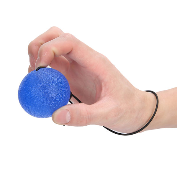 3 st Stressavlastande greppboll Handledsrehabilitering Styrketräning Massageboll (Gul 15 grader Röd 25 grader Blå 30 grader )