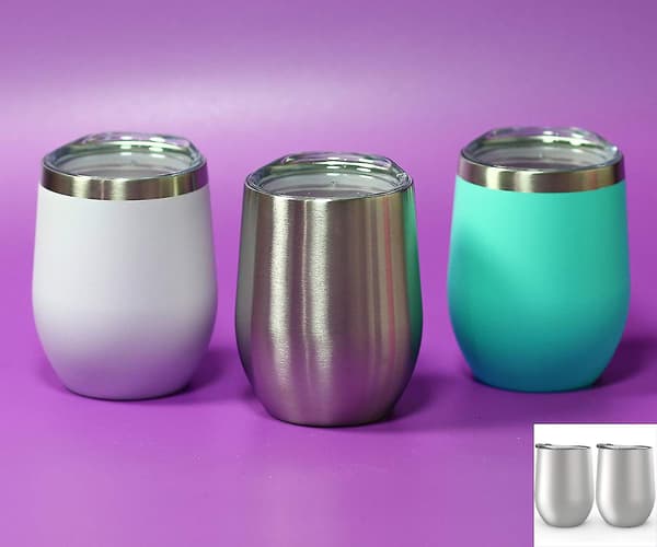 Resevänlig Tumbler, 35 cl Rostfri Stålkopp med Kopparfoder för Optimal Temperaturbevaring, Tål Diskmaskin, Perfekt för Varmt & Kallt