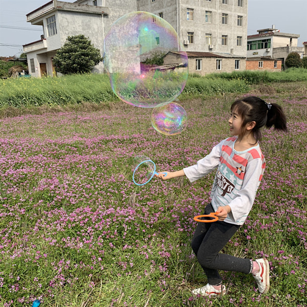 Verktyg för att blåsa bubblor Färgglad bubbelstav för barn Rolig bubbelblåsningspinne