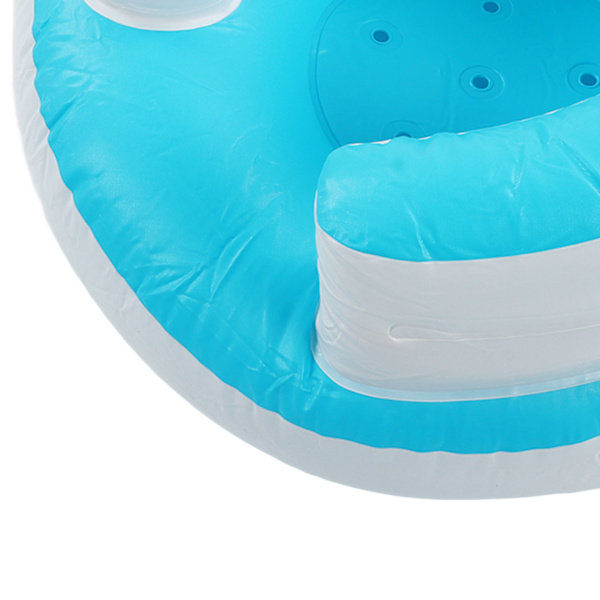 Baby Lärande Stol Spädbarn Uppblåsbar Soffa Press Uppblåsbar Baby Bad Pall Barn Pall