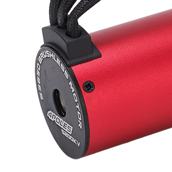 S3650 5200KV Vattentät Borstlös Motor 4-polig 12-spårig RC Bilmotor Tillbehör för 1/10 Fjärrstyrd Bil