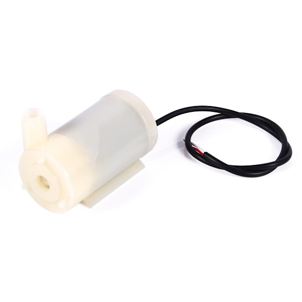 Mini nedsänkbar motorpump Vattenpumpar DC 3-4.5V 100L/H Lågt ljud för akvarium horisontellt