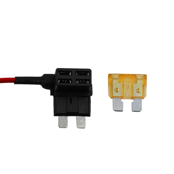 3-pack 12V biltilläggskrets-säkringsadapter Mini TAP ATM APM-bladsäkringshållare