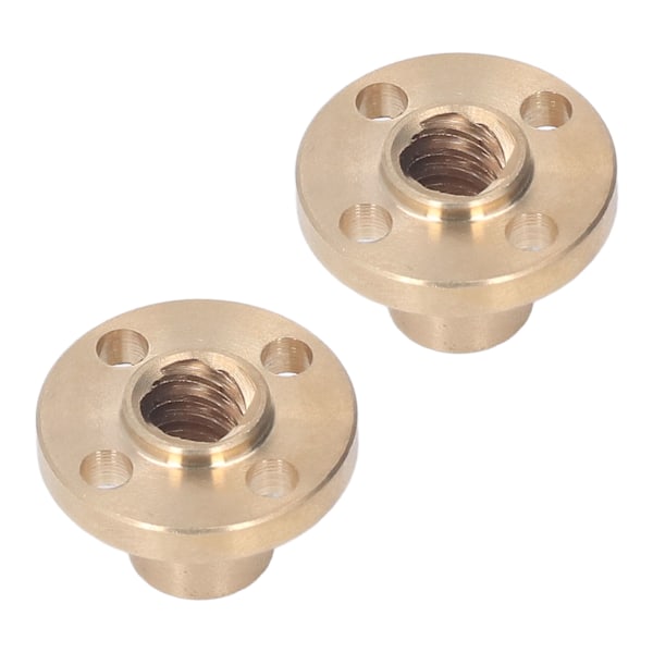 5-pack 3D-skrivar T8x8 Trapezformad Spindlar med Mässingmutter Hög Styrka Noggrann